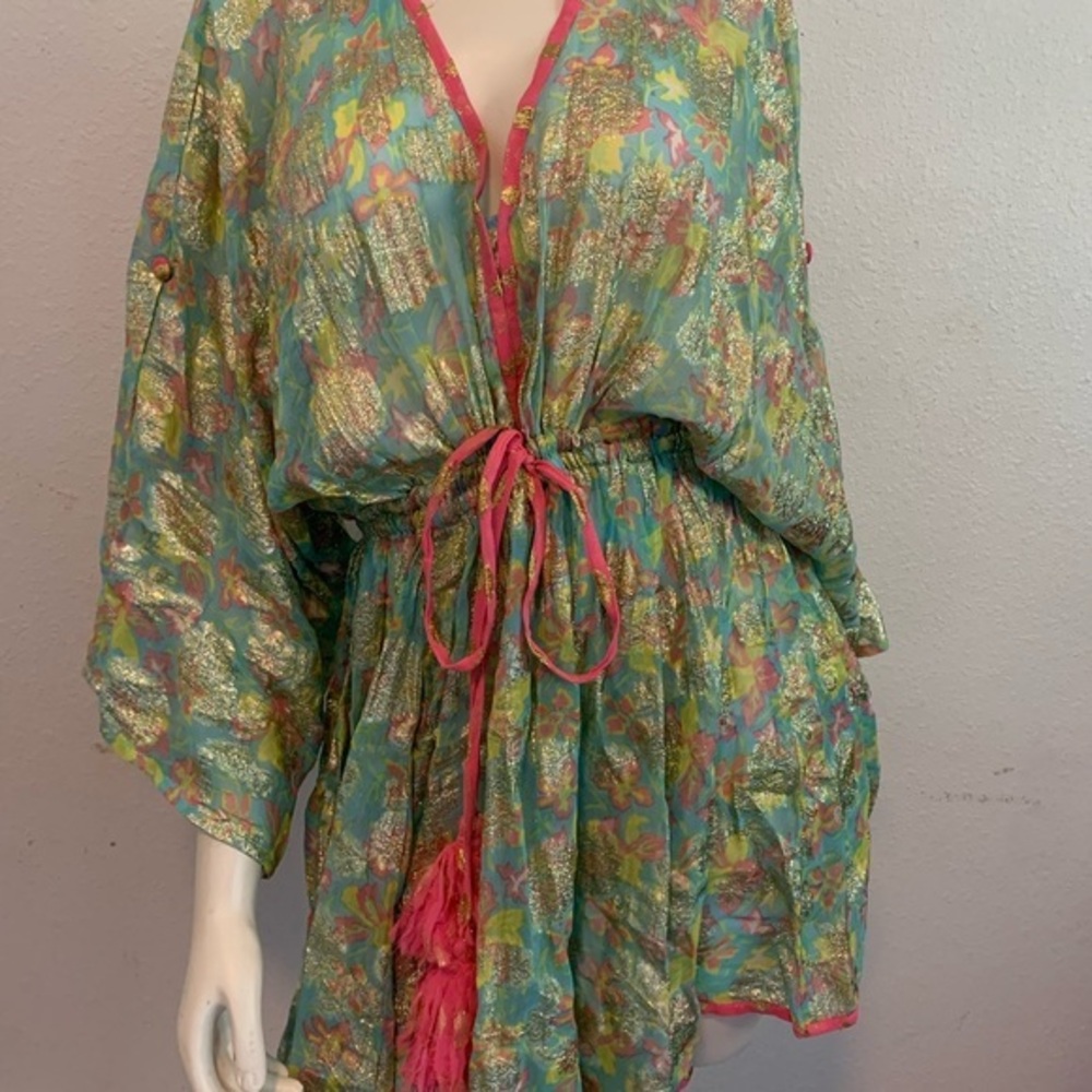Brit Rose - Primrose Jacquard Lurex Dress